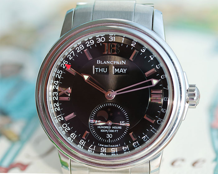 On Wrist Review: The Blancpain Leman Moon Complete Calendar Automatic Replica Watches