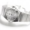 Two Diamonds Scale Replica Omega Constellation Watches