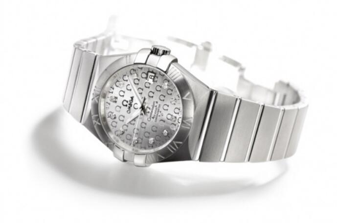 Two Diamonds Scale Replica Omega Constellation Watches