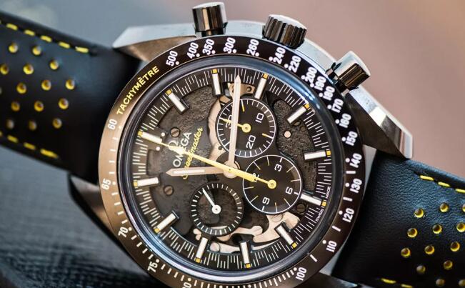 Introduction Of A Legendary Replica Omega Speedmaster Chronograph With Uneven Black Dial