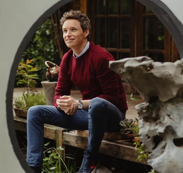 Eddie Redmayne With Elegant Omega Constellation Globemaster Replica Watches