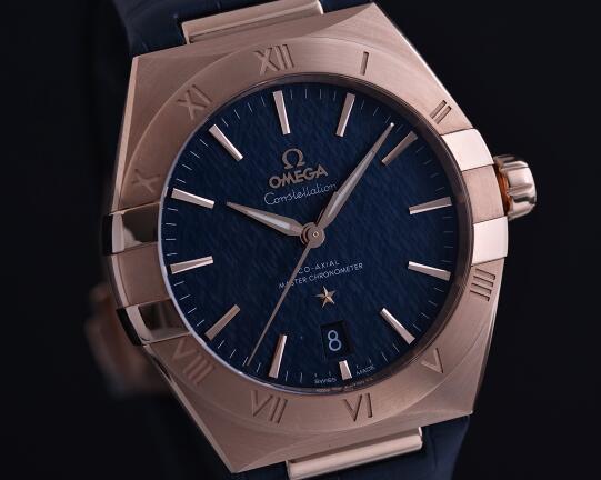 New Omega Constellation Replica Watches With Blue Dials For Men