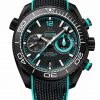 The Cheap Replica Omega Seamaster Planet Ocean 600M Chronograph Deep Black ETNZ Edition