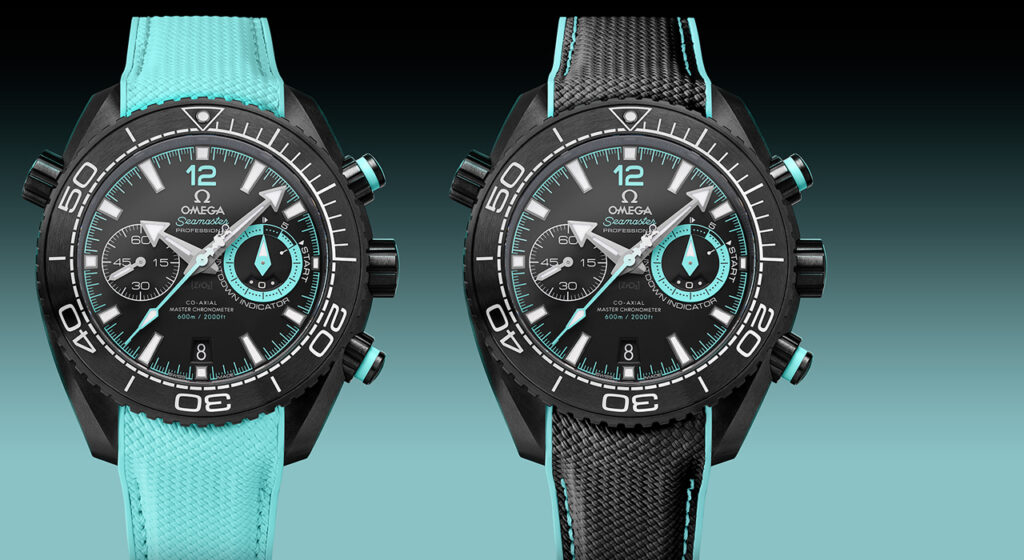 Swiss replica Omega counts down to the America’s Cup with Seamaster Planet Ocean for Emirates Team New Zealand