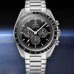 This Silently-Released Full-Platinum UK High Quality Replica Omega Speedmaster 321 is a 6-Digit Endgame Speedy